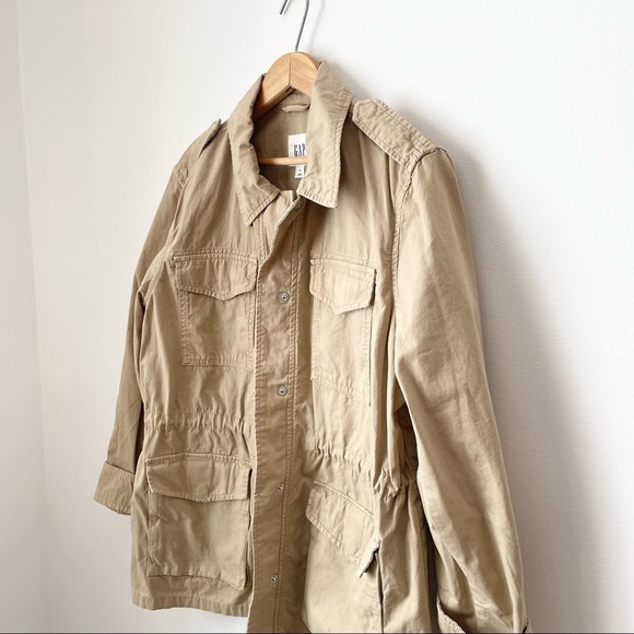 Tan Utility Jacket // GAP - Picture 3 of 8